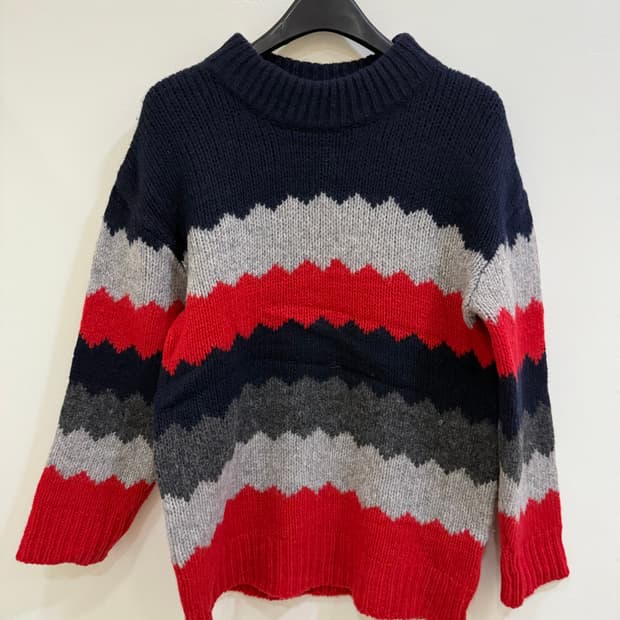 마크제이콥스 믹스 니트 스웨터 정품