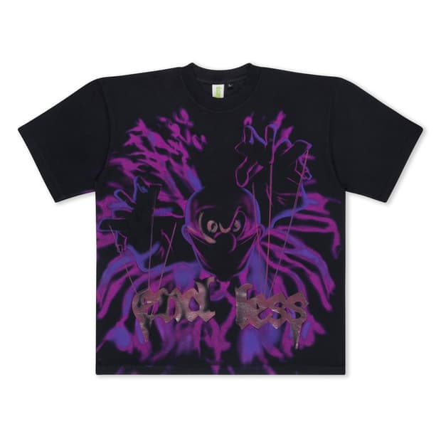 엔드리스 데님 크라운 글로우 반팔 퍼플