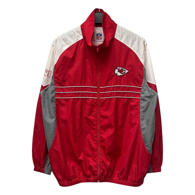NFL 엔에프엘 캔자스시티 치프스 바람막이 자켓 L