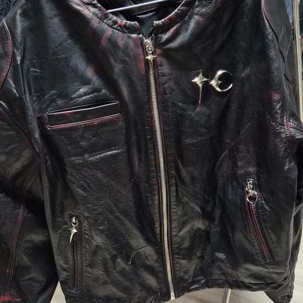 떠그클럽 26ss 미출시 가죽 자켓