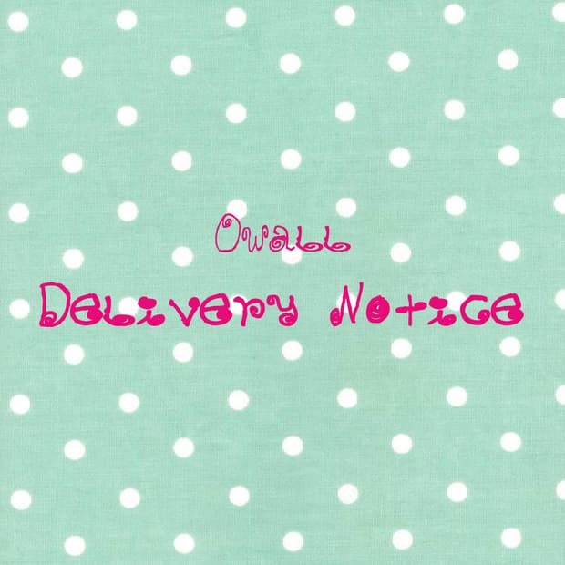 ⋆｡˚ 🌿 0wall Delivery Notice 🌿 ˚｡⋆