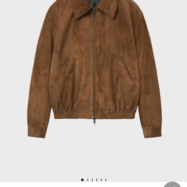 노이어 스웨이드 코치 블루종