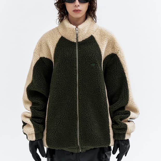 엘이이와이 후리스 카키