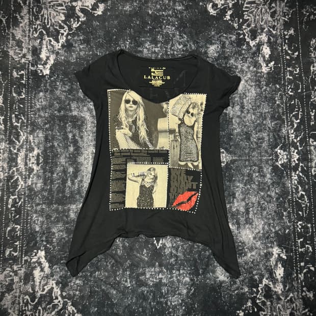 Cubic Printed Design Short Sleeve