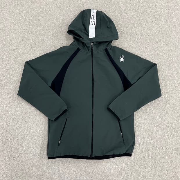 실측확인 스파이더 후드 집업 자켓 0203M1