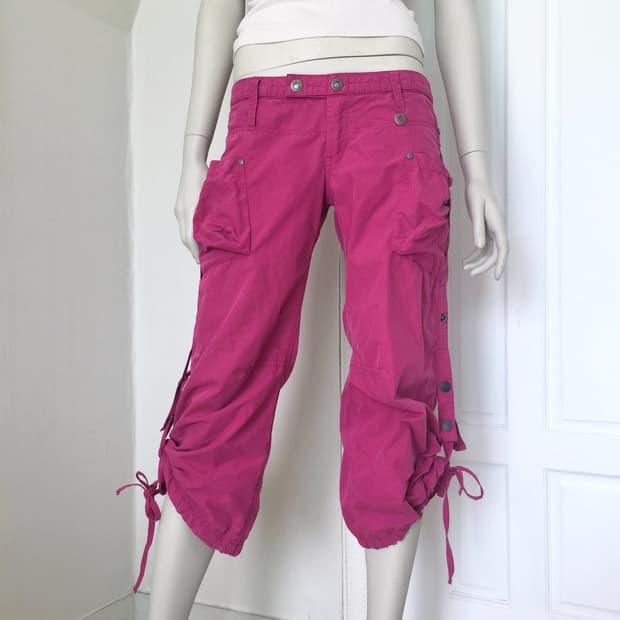 Diesel Cargo Pocket Cropped Pants