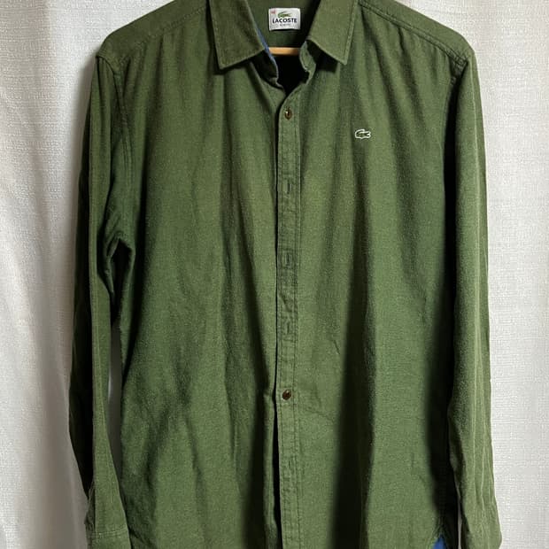 공용 라코스테 셔츠 남방 105