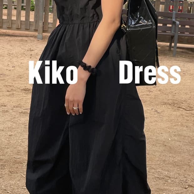 네이비카운티 키코드레스 블랙 