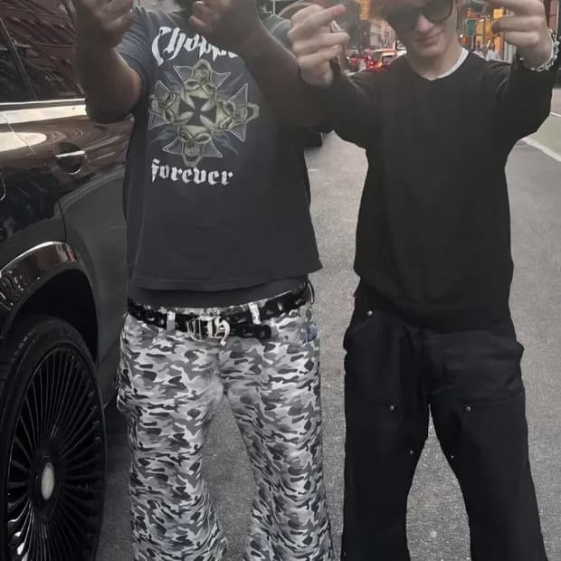 빈티지 Choppers Skull Forever Tee