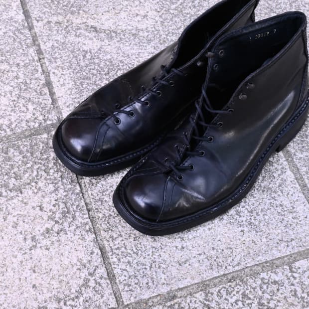 Prada Leather Monkey Boot