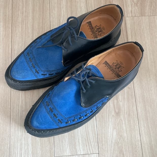 조지콕스 로얄블루 윙팁클리퍼 