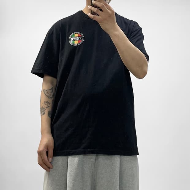 스투시 00s 올드스쿨 자메이카 반팔 티셔츠