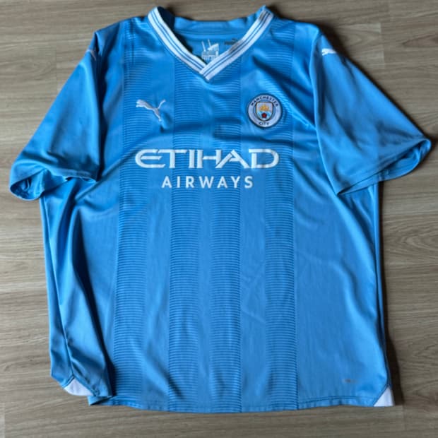 맨시티 23/24 홈 유니폼 XXL 노마킹