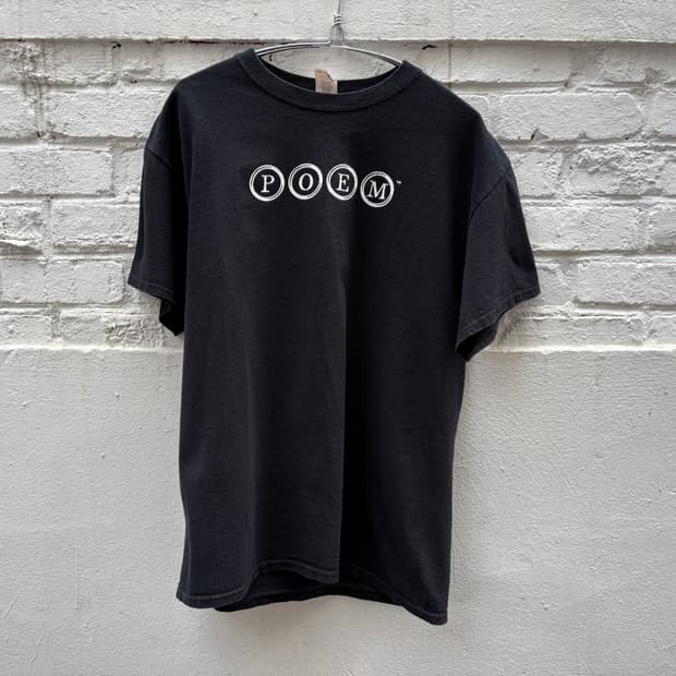 Vintage Poem Crack Printed Tee