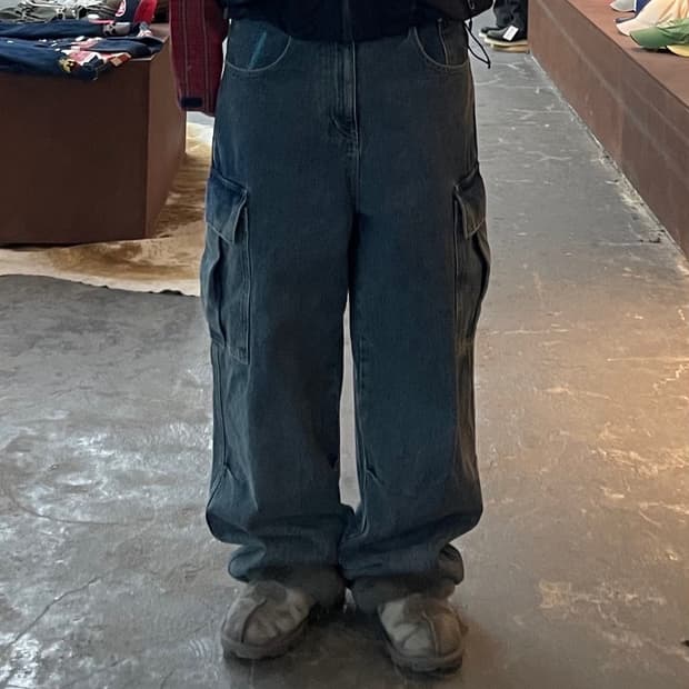 ESN 카고 데님 팬츠 H2005