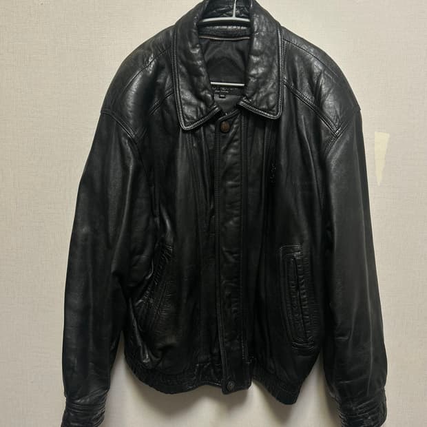 Ysl pour homme leather bomber 105