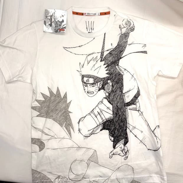 나루토 유니클로 UT 질풍전 티셔츠 반팔