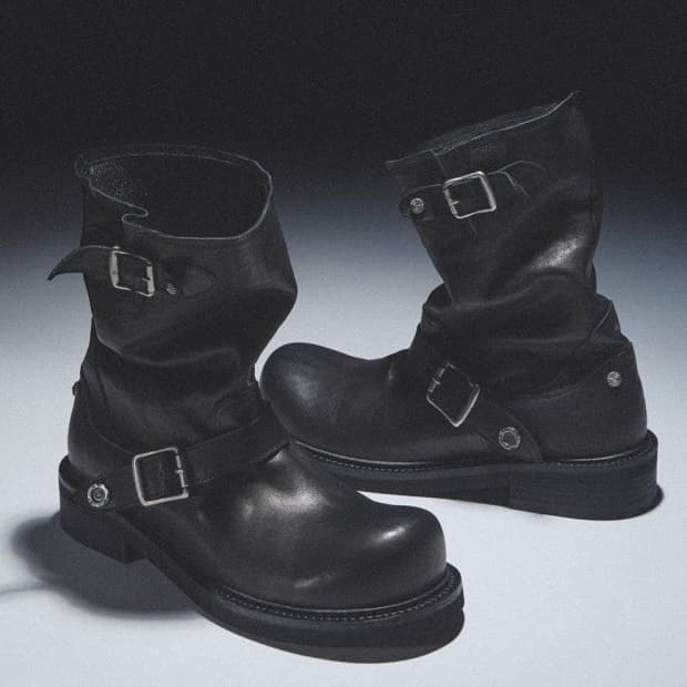 새상품) 로맨틱무브x후디진호 엔지니어 부츠 275