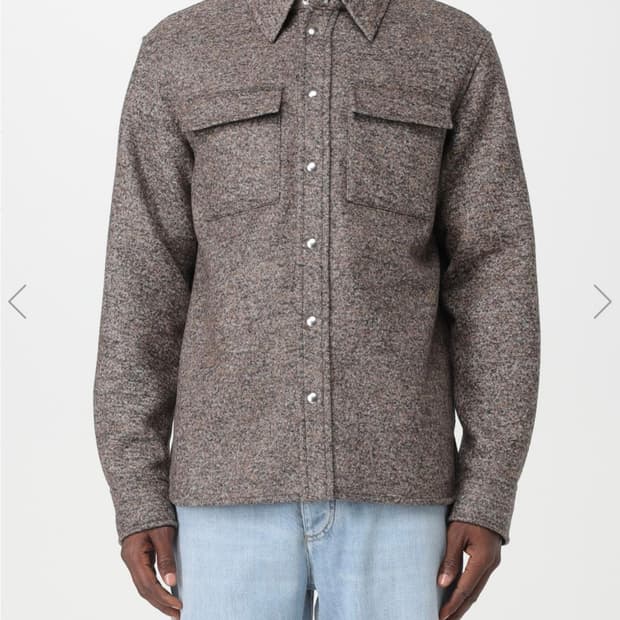 보테가 베네타 플랩포켓 울셔츠