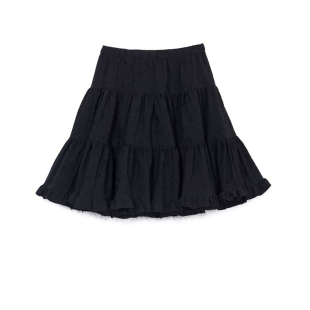 구해요!!) 코스모스 FLORAL BALLERINA SKIRT (BLAC