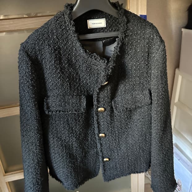 프롬비기닝 제작 트위드 자켓 