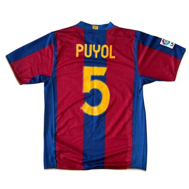 [해외M]07-08 바르셀로나 홈 캄프누 50주년 기념 유니폼