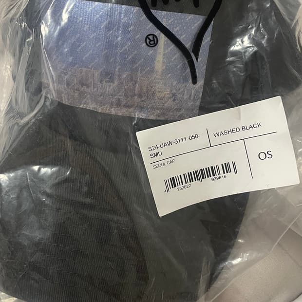 032C 서울 한정 워시드 캡 모자