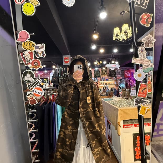 자라 맨 밀리터리 자켓 