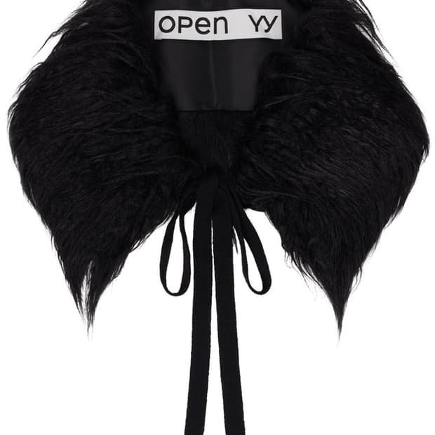 open yy 퍼 목도리 스카프