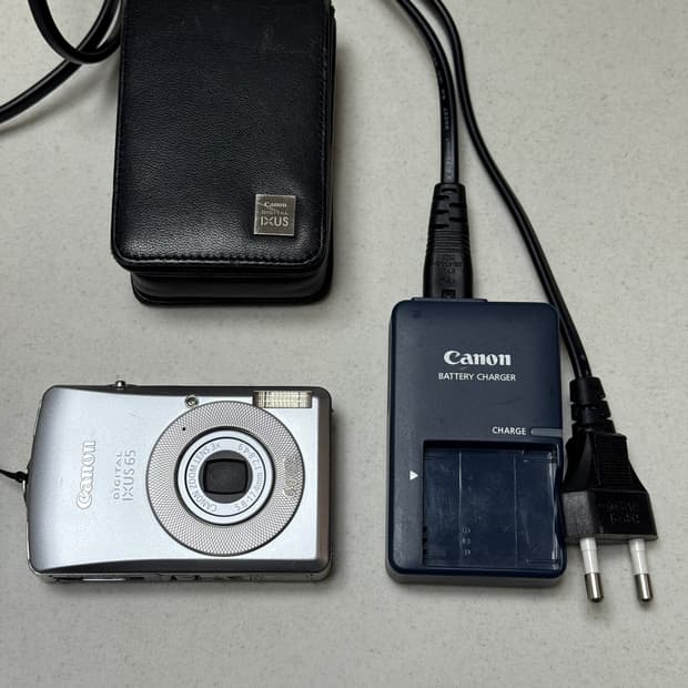 캐논 IXUS 익서스 65 빈티지 디지털 카메라 디카