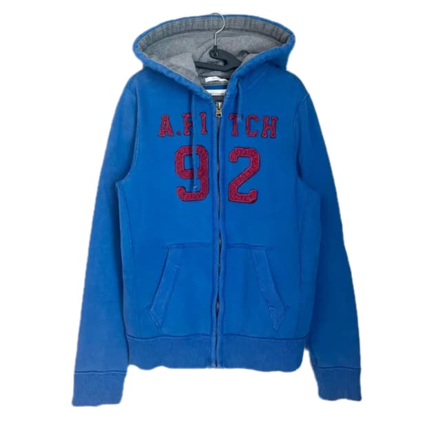 💙아베크롬비 버건디 블루 후드집업💙