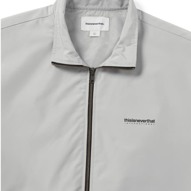 디스이즈네버댓 팀 자켓 회색 L
