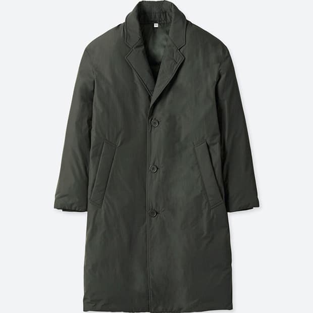 유니클로 x 르메르 라이트 웨이트 패딩 코트 