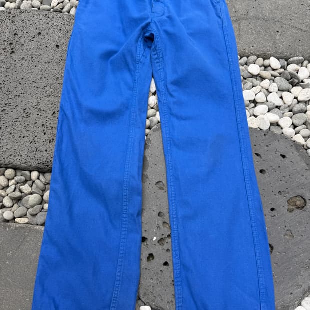 1990s LMA WASHED BLUE FRENCH 빈티지 프렌치워크팬츠