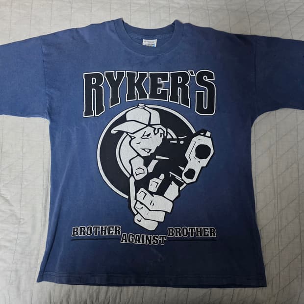 [L] RARE 90s RYKERS 라이커스 1998 빈티지 티셔츠