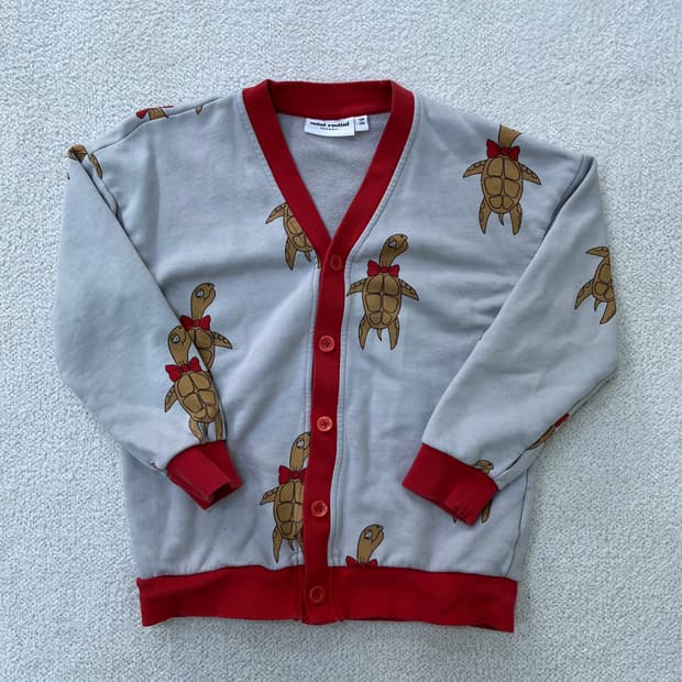 128 미니로디니 키즈 긴팔 가디건 0316M