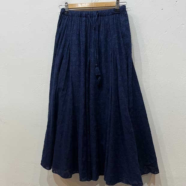 JPN 패턴 플레어 롱 스커트 치마 Made in INDIA