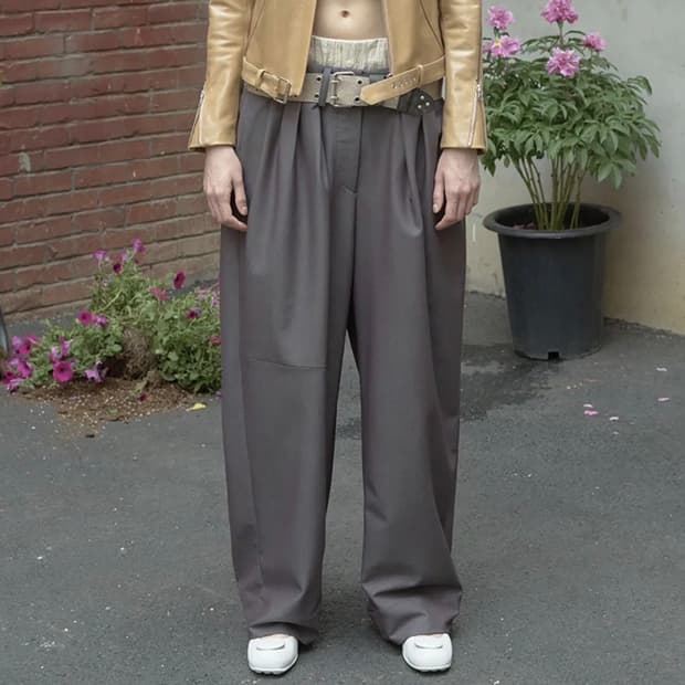 Openyy full gather pants 풀 개더 팬츠