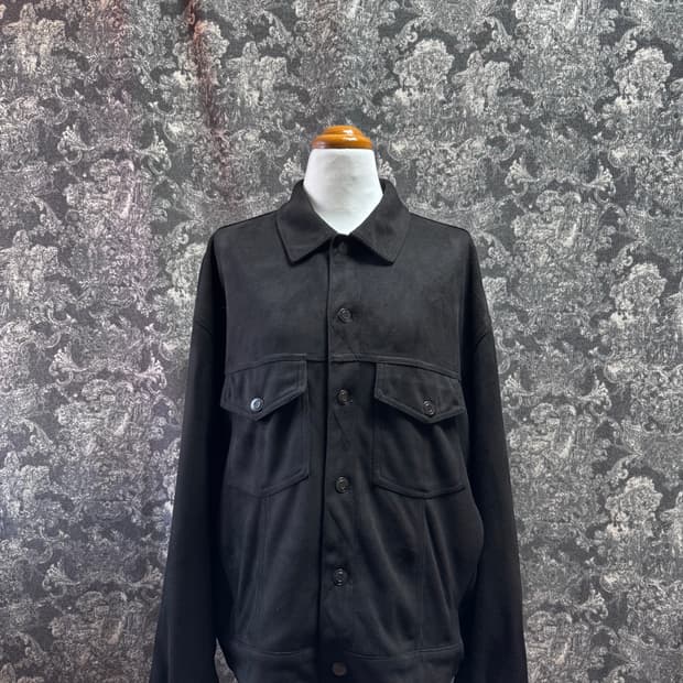 zara 자라 스웨이드 버튼 자켓