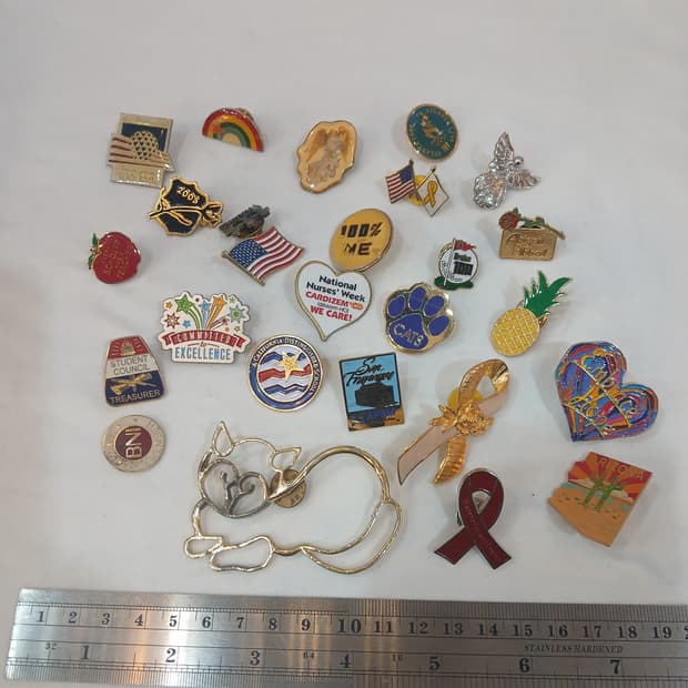 빈티지 핀뱃지 (2)