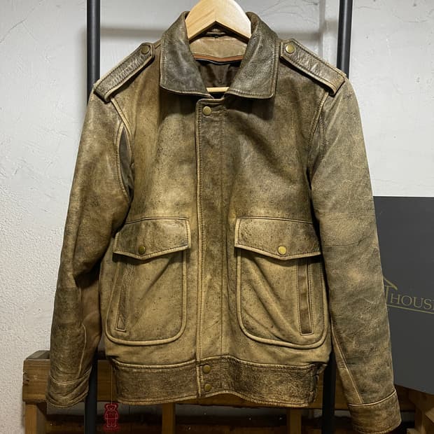 빈티지 A-2 플라이트 자켓