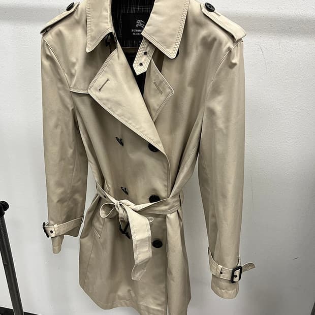 100) 버버리 블랙라벨 트렌치코트 