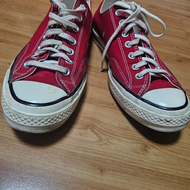 컨버스 척테일러 척70 로우 레드 275