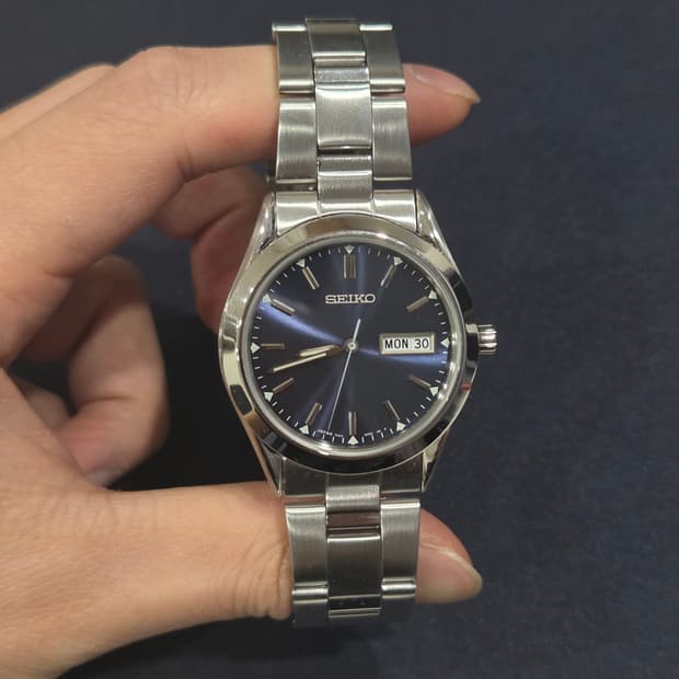 SEIKO 세이코 90-00 빈티지 시계 청판 [미사용,배터리교체]