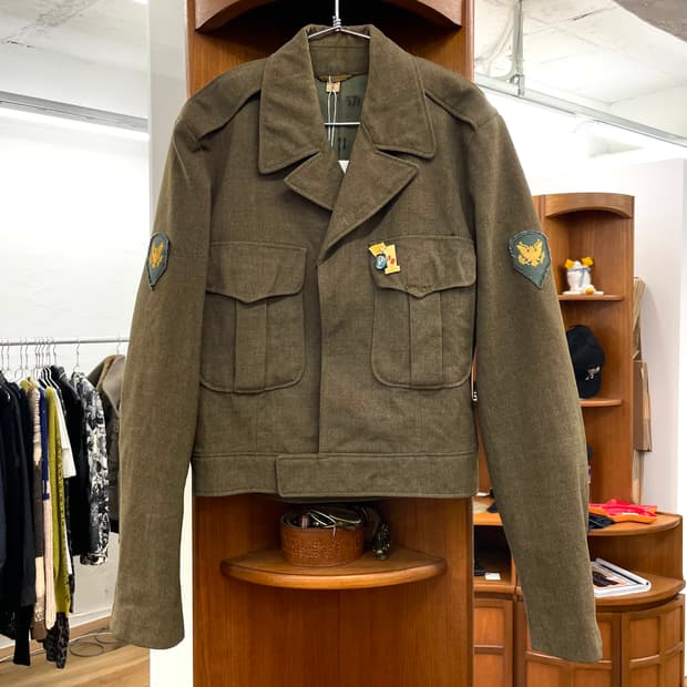 [36] 50s 밀리터리 오피서 자켓