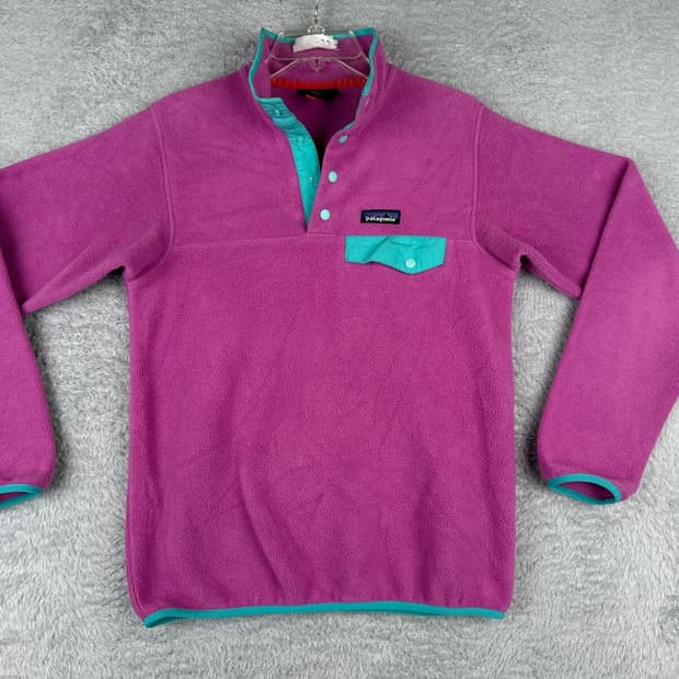 16SP 파타고니아 신칠라 스냅-T 퍼플/민트