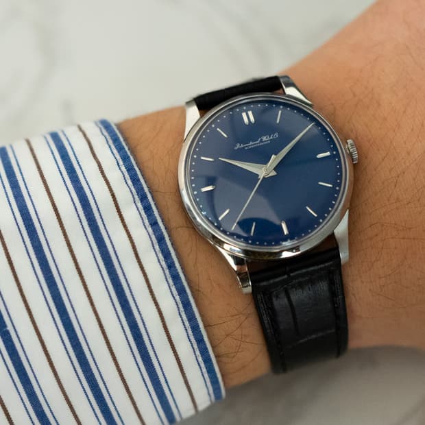 IWC 포르토피노 청판 빈티지 수동 시계