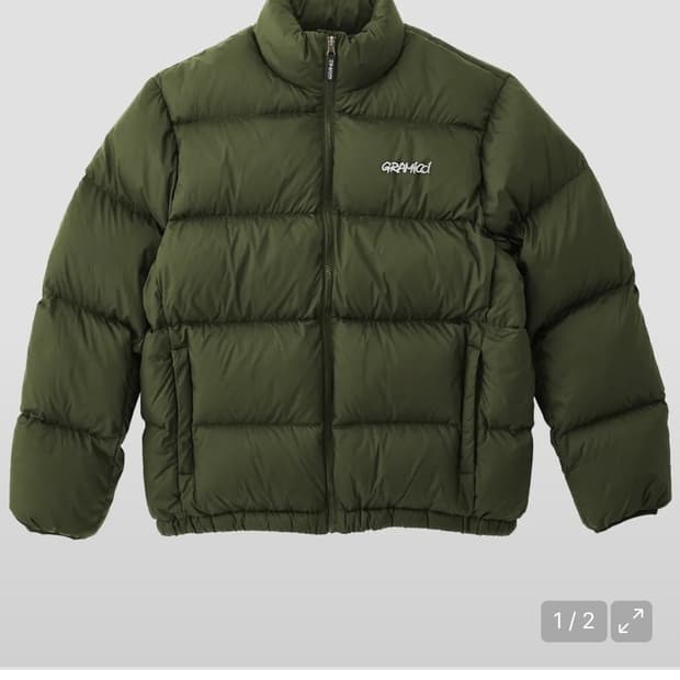 그라미치 다운푸퍼 카키