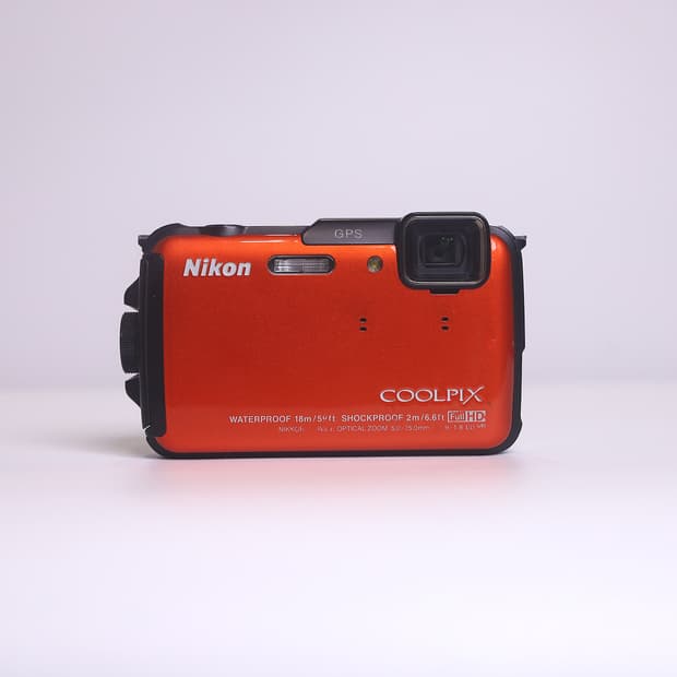 니콘 쿨픽스 AW110 오렌지