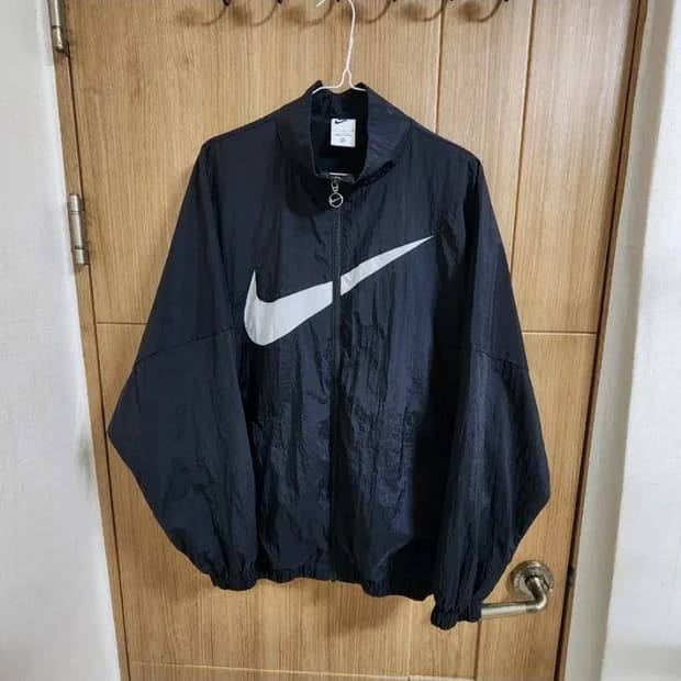 (XL)여성 나이키 에센셜 빅스우스 우븐 바람막이 자켓